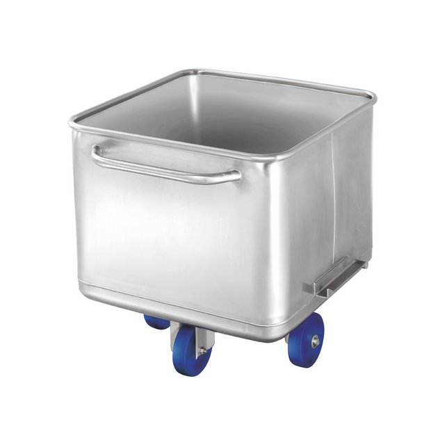 Vagonetto inox lt.200